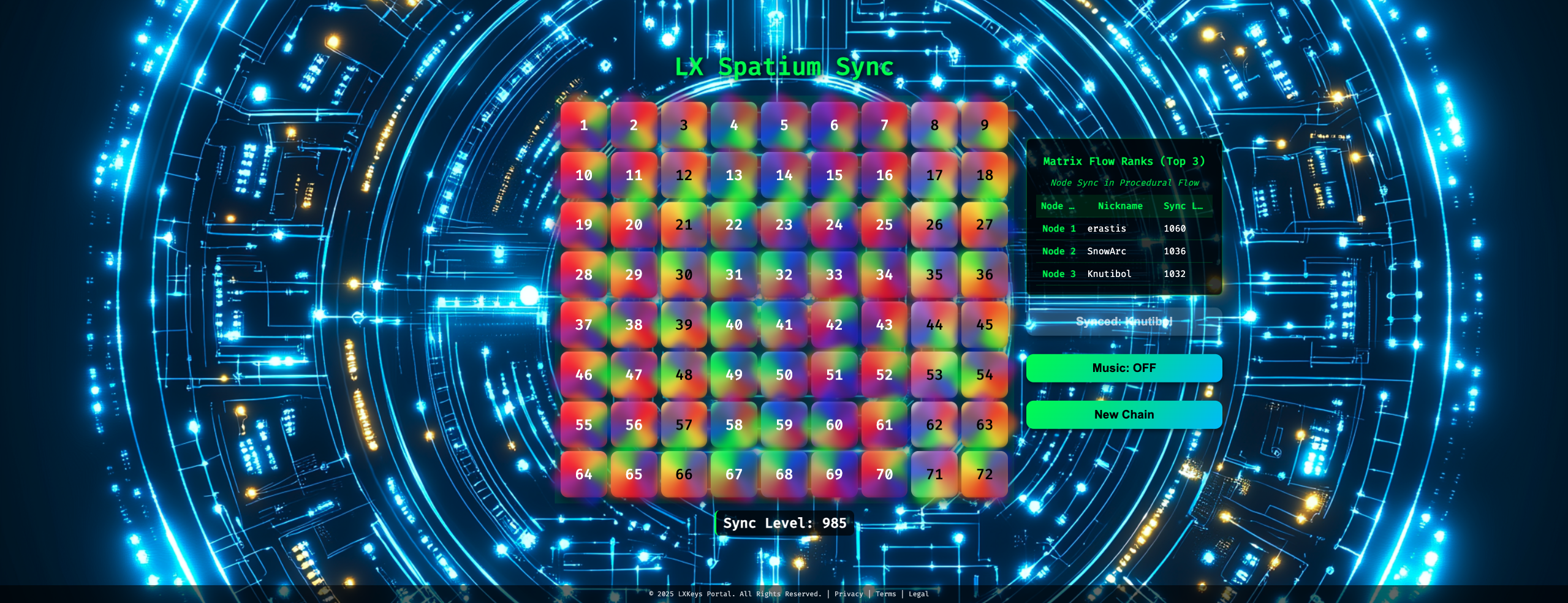 LX Spatium Sync Gameplay